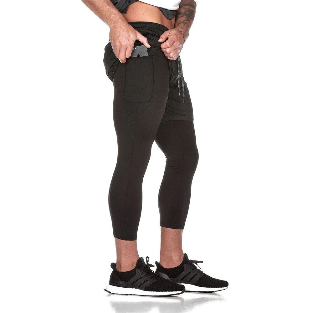 Short 2 em 1 com Calça de Compressão - Image 5