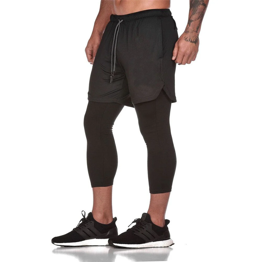 Short 2 em 1 com Calça de Compressão - Image 8
