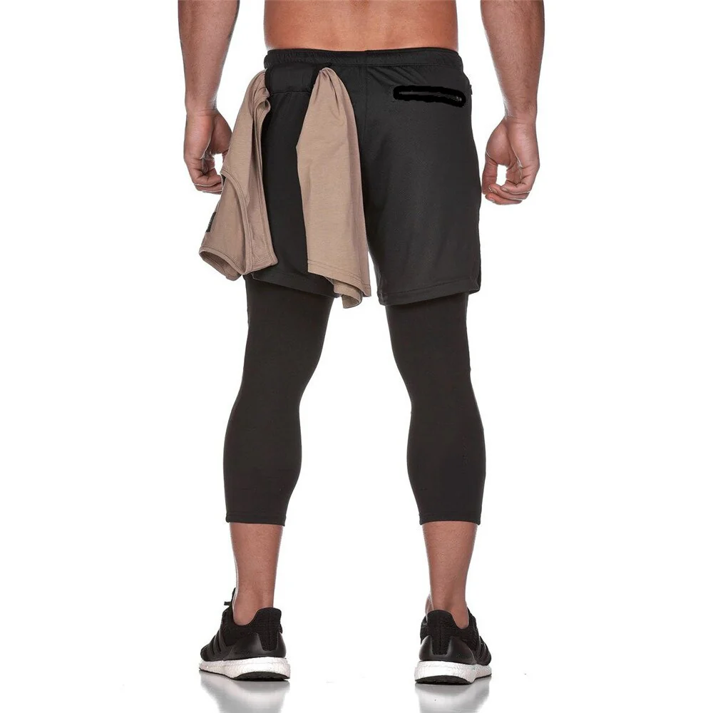 Short 2 em 1 com Calça de Compressão - Image 9