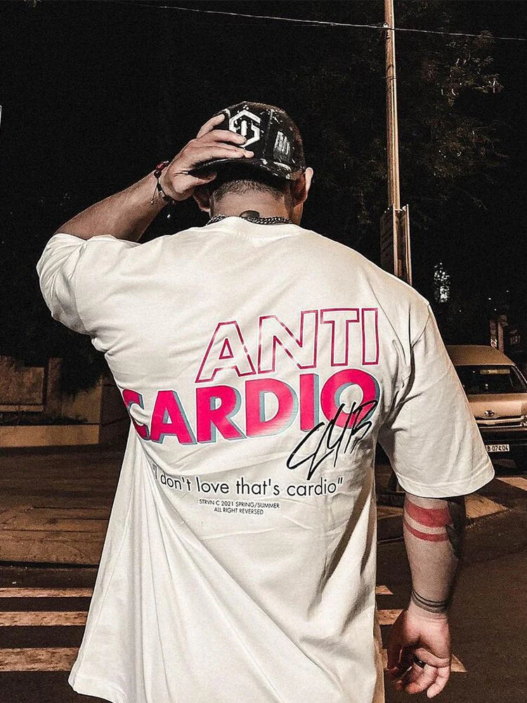 Camiseta Masculina Academia - Anti-Cardio CBUM - Image 3