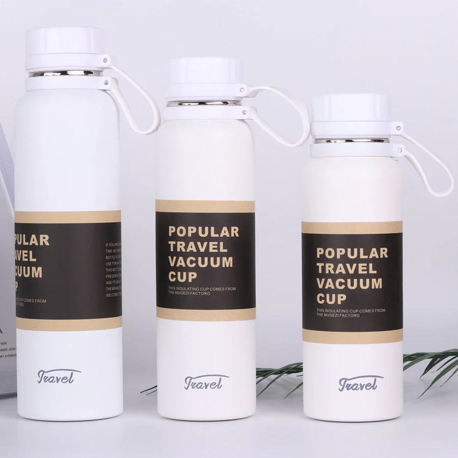 Garrafa Térmica em Aço Inoxidável 650ml / 850ml / 1100ml – Travel à Vácuo, Esportiva e Antivazamento - Image 14