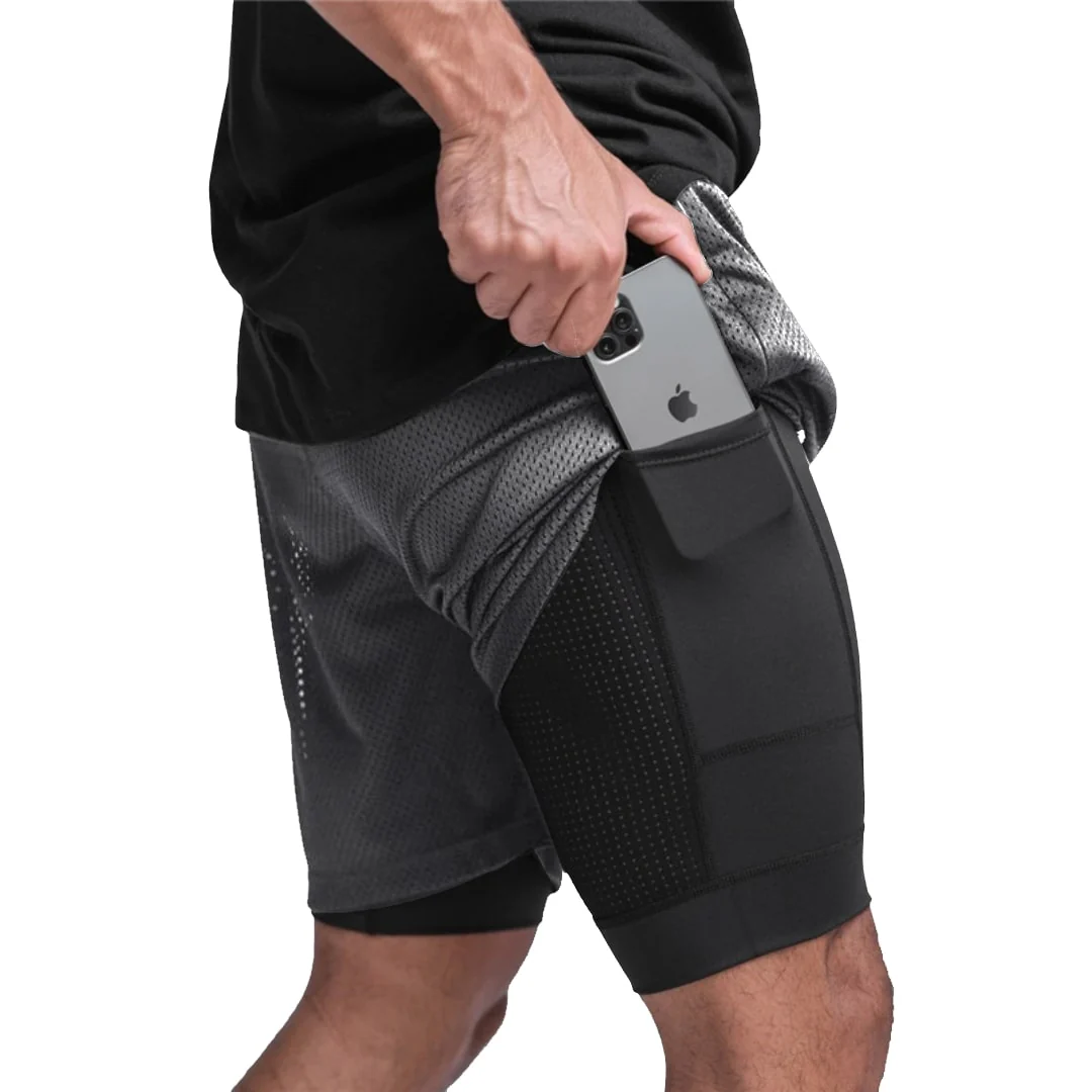 - Kit Campeão: 2 Shorts Dry-Fit™ de Compressão + 2 Camisetas Tech DryFit™ BZN - Image 19