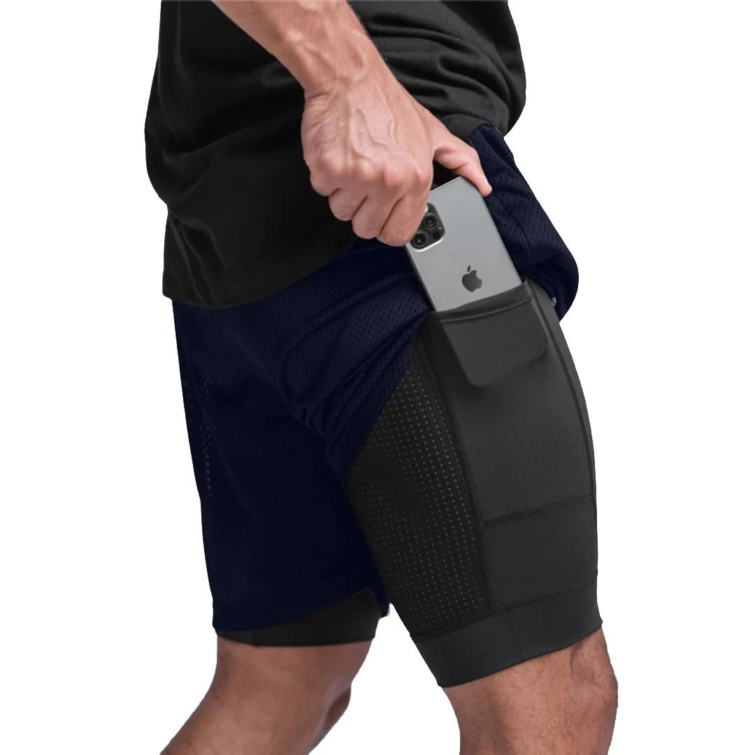 - Kit Campeão: 2 Shorts Dry-Fit™ de Compressão + 2 Camisetas Tech DryFit™ BZN - Image 25