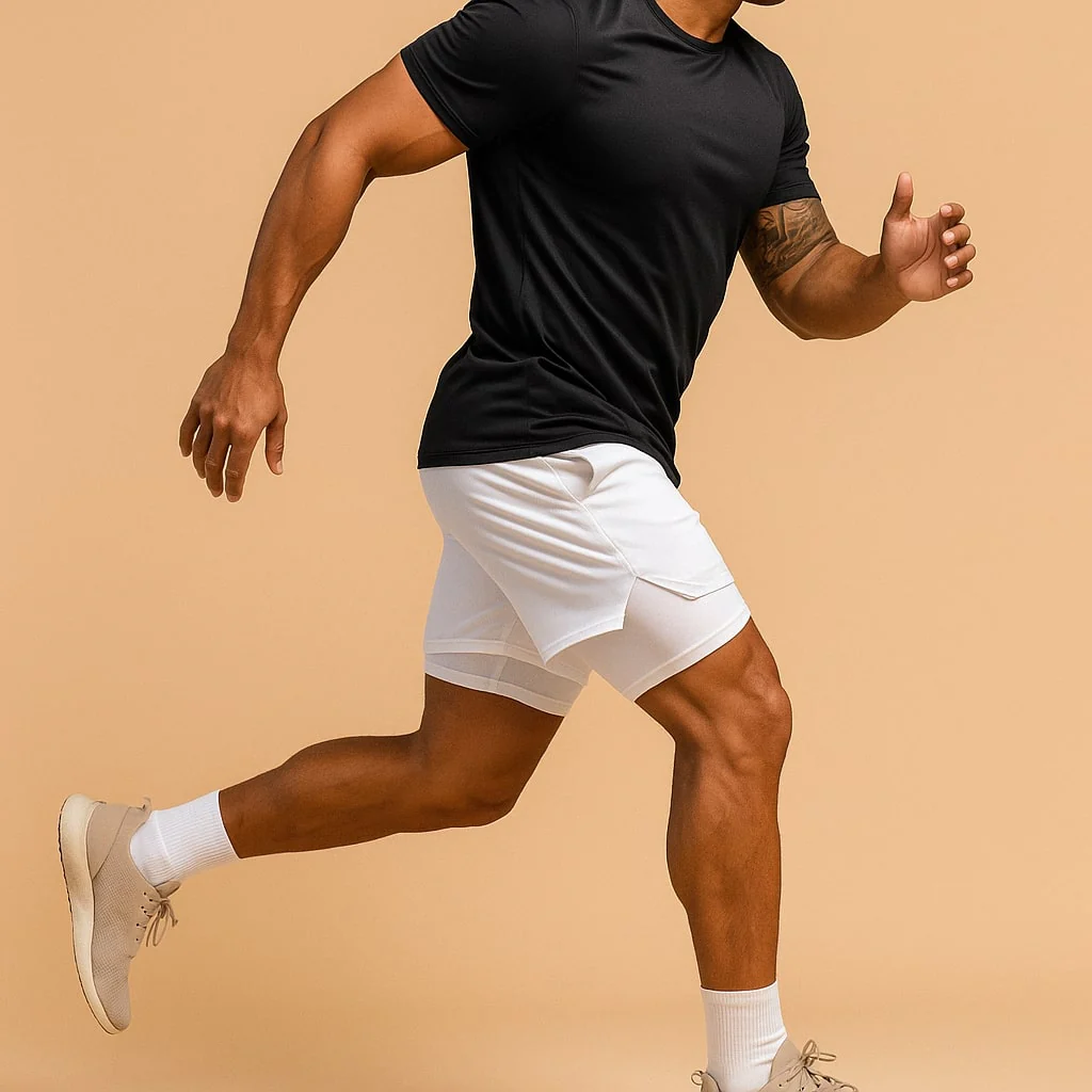 - Kit Campeão: 2 Shorts Dry-Fit™ de Compressão + 2 Camisetas Tech DryFit™ BZN - Image 8